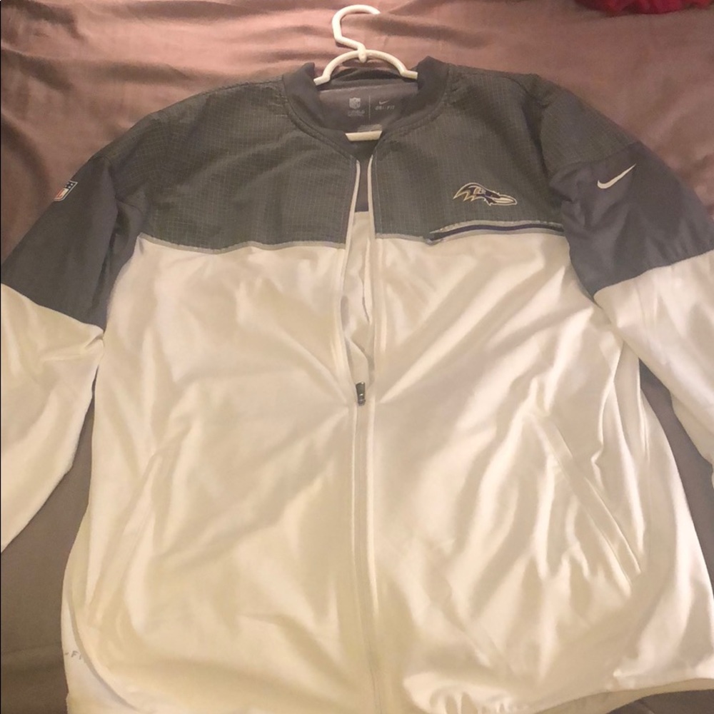 Baltimore Ravens Nike Dri-Fit Zip-Up